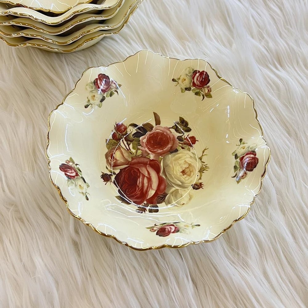 Royking Rose 6 Lı Kase 15 cm