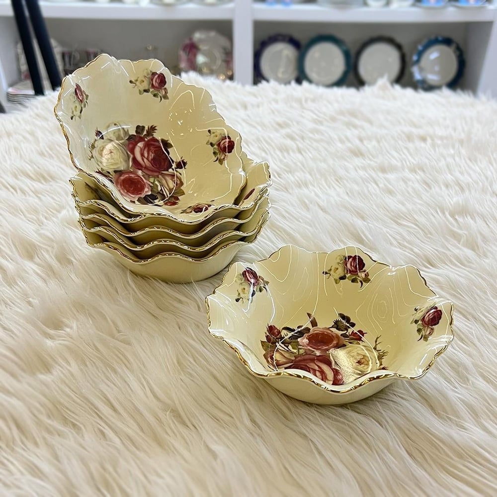 Royking Rose 6 Lı Kase 15 cm