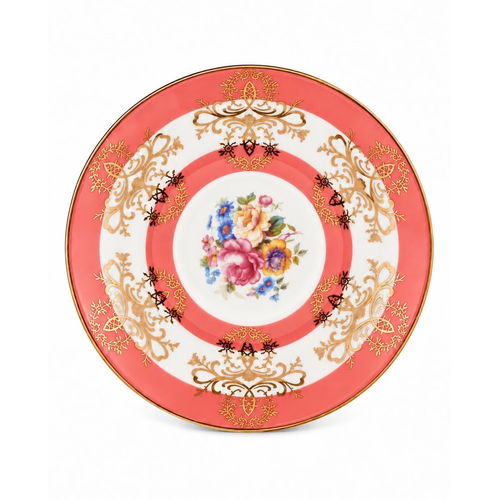 Royking Vivid 6 Lı Kahve Fincan Takımı - Pembe
