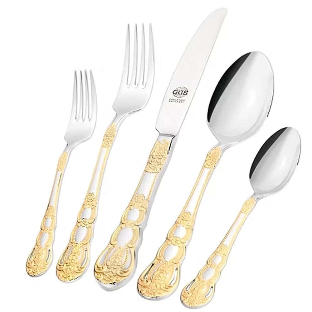 Solingen Daniela 96 Piece Cutlery Set Gold
