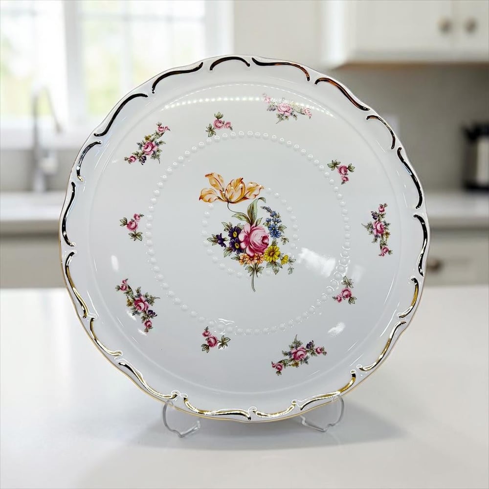 Thun Ophelia Eternal Serving Plate 30 cm Gold