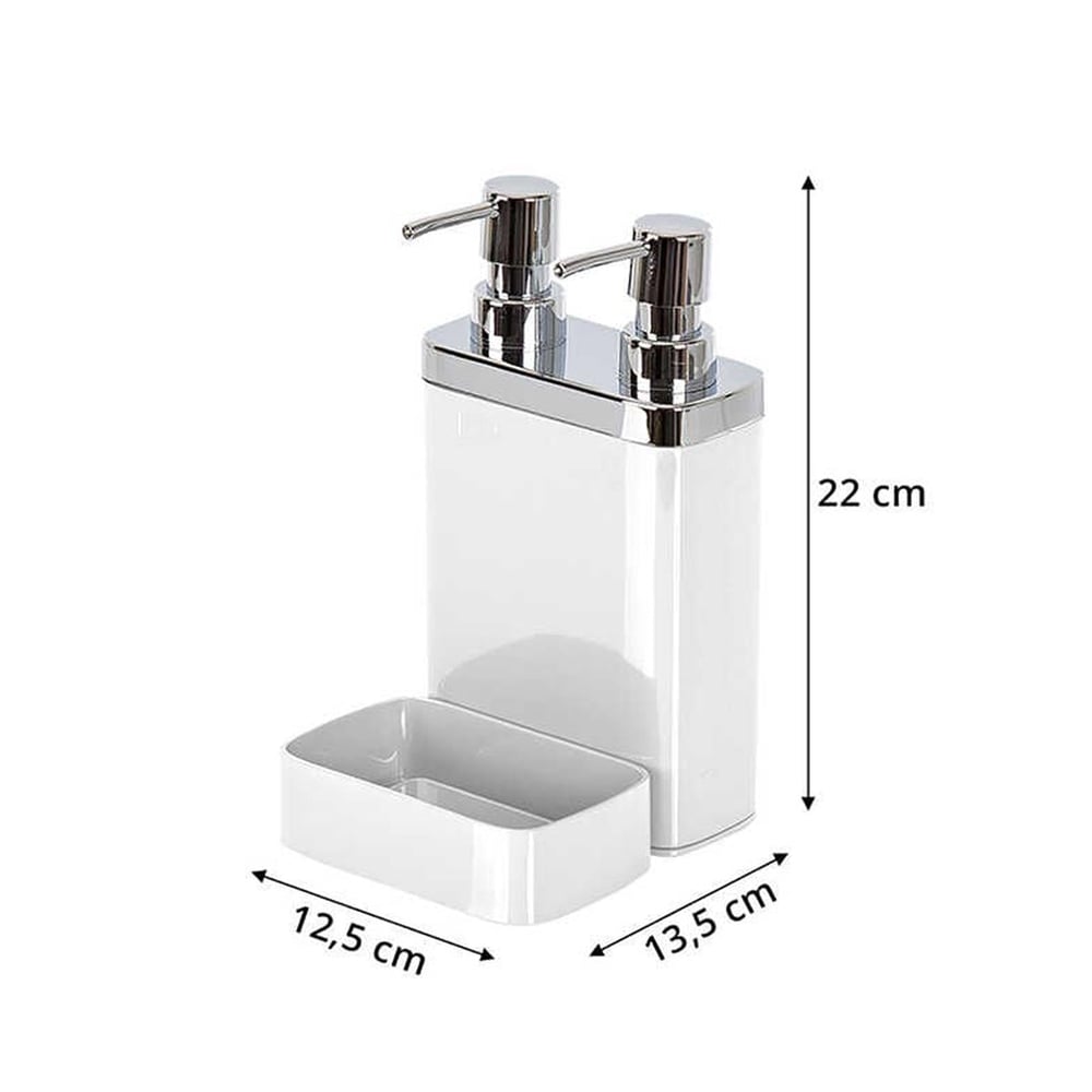 Viva Liquid Soap Dispenser White