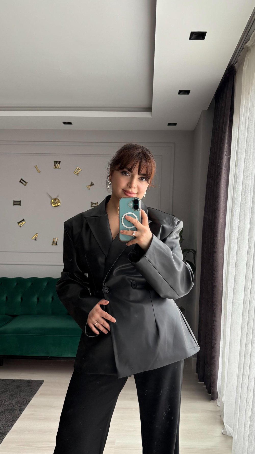 VATKALI BLAZER DERİ CEKET