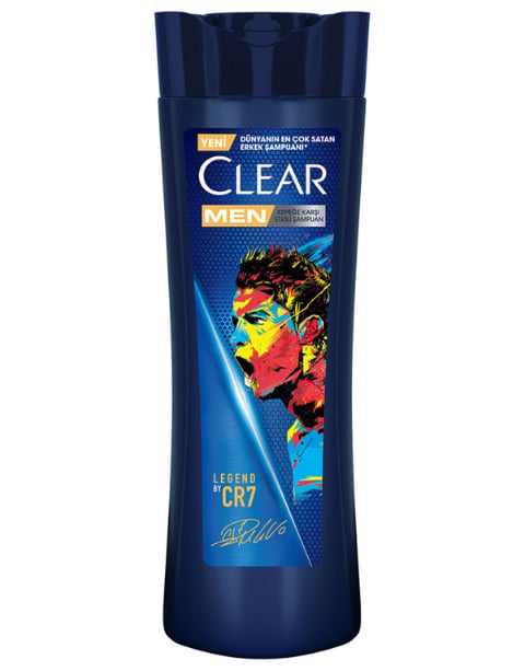 Clear Men Kepeğe Karşı Etkili Şampuan Legend By CR7 350 ML