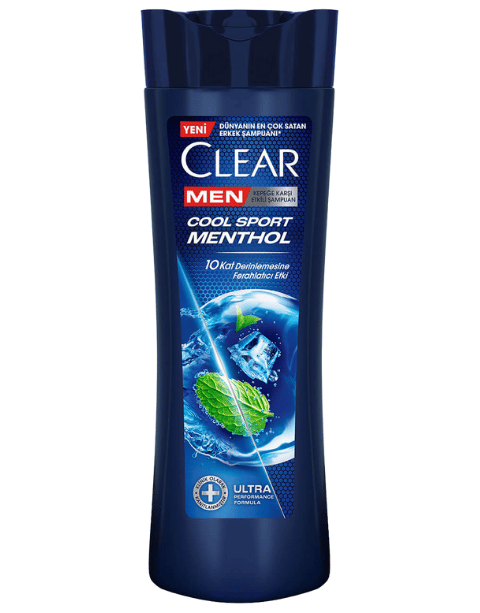 Clear Men Kepeğe Karşı Etkili Şampuan Cool Sport Menthol 350 ML