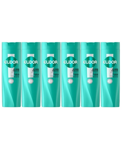 Elidor Belirgin Bukleler Şampuan 400 Ml X 6 Adet