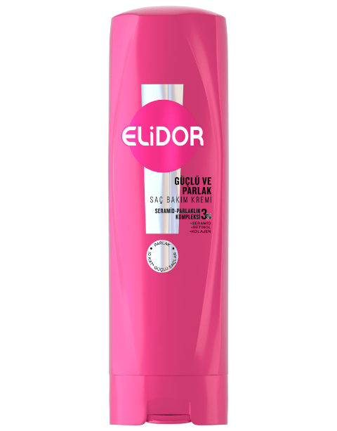 Elidor Güçlü Parlak Saç Bakım Kremi 350 ML