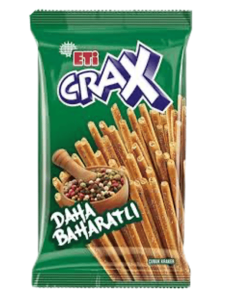 Eti Crax Baharatlı Çubuk Kraker 50 GR * 20 Adet