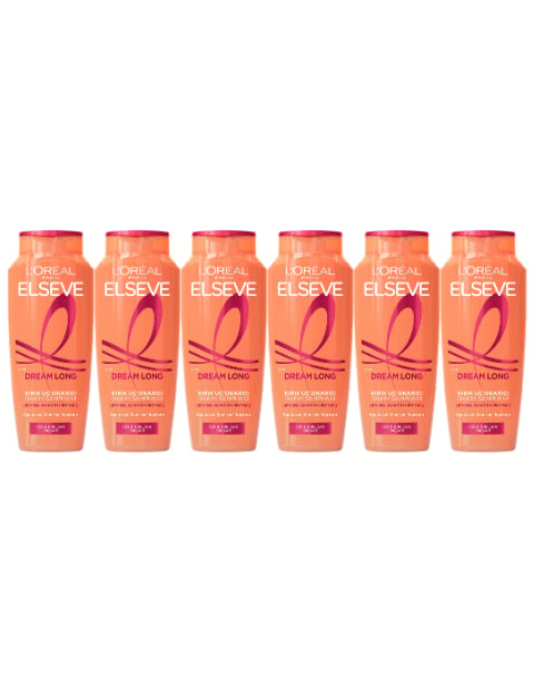 L'oreal Paris Elseve Dream Long Kırık Uç Onarıcı Bakım Şampuanı 300 Ml X 6 Adet