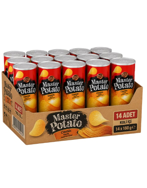 Master Potato Original Cips 160 Gr X 14 Adet