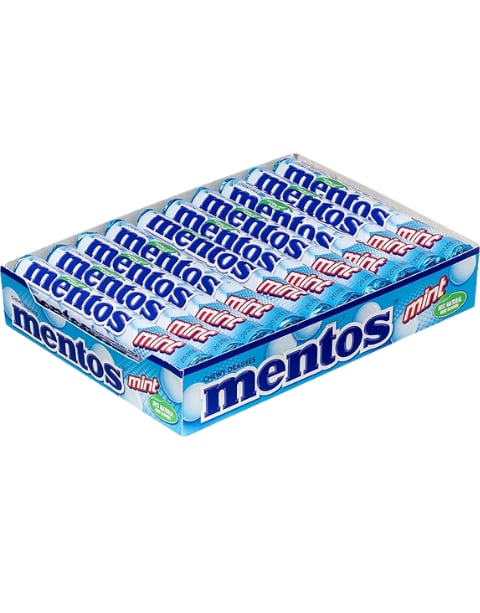Mentos Nane Aromalı Çiğnenen Draje Şekerleme 37,5 GR * 20 Adet