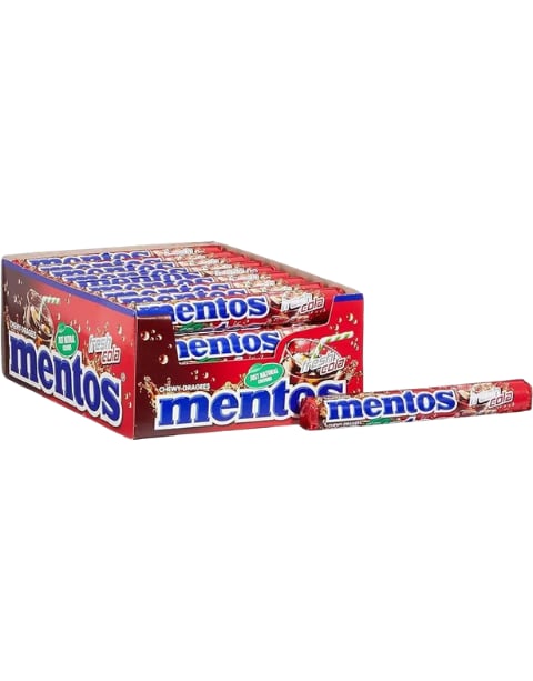 Mentos Stick Kola Aromalı Çiğnenen Draje Şekerleme 37,5 GR * 20 Adet