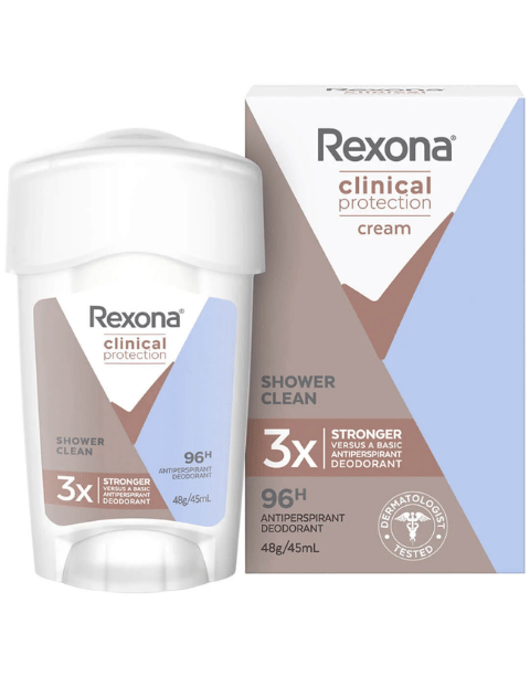 Rexona Clinical Protection Kadın Stick Deodorant Shower Clean 45 ml