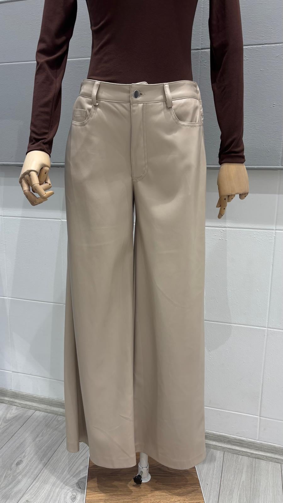 FUSHYA 51268 DERİ PANTOLON