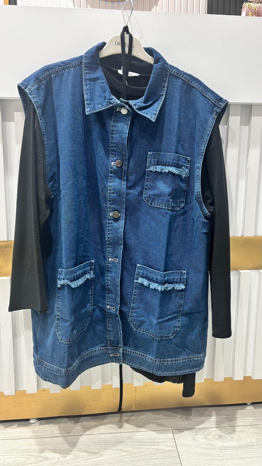 MODA ERÇİN 4116 KOT YELEK