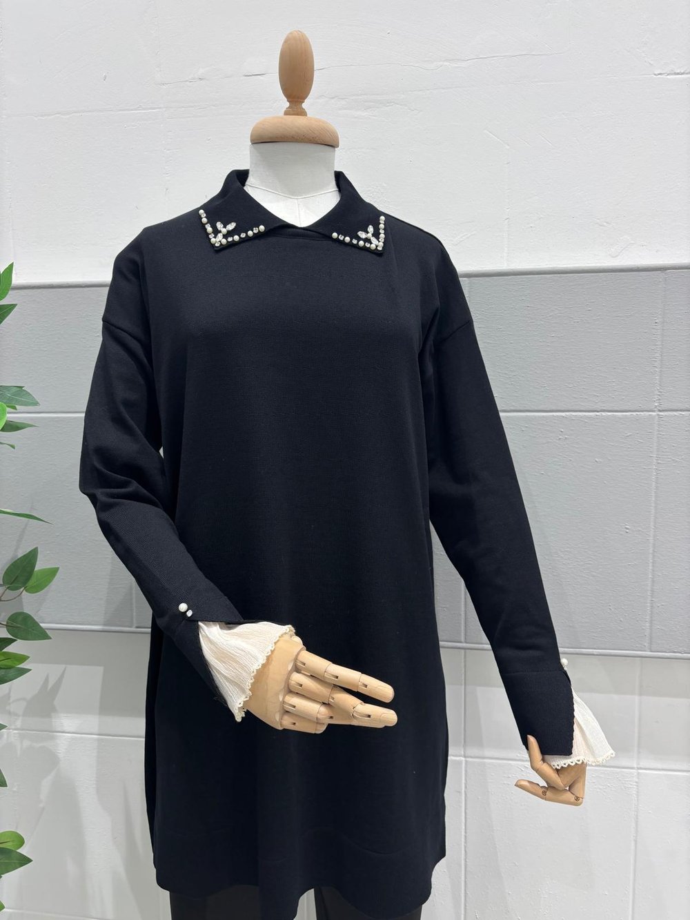 VİVA LOLİTA 280 KOLU DANTELLİ TUNİK