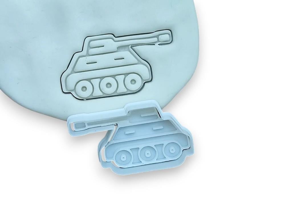 Tank cookie cutter 