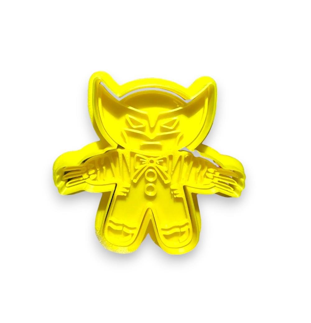 Wolverine Gingerbread man Cookie cutter 