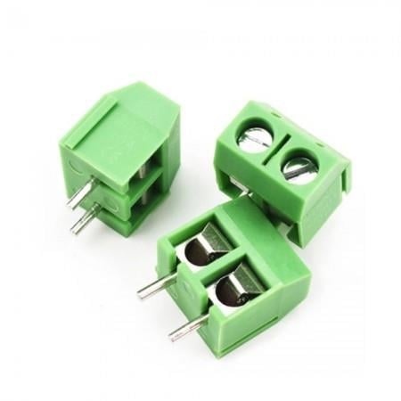 2 Pin 2 No 5.0mm Yeşil  Klemens 