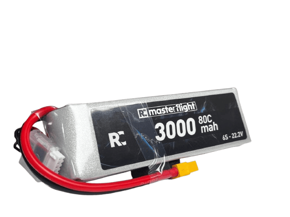 22.2V Li-po Pil - 3000mah 80C 6s Lityum Polymer Batarya