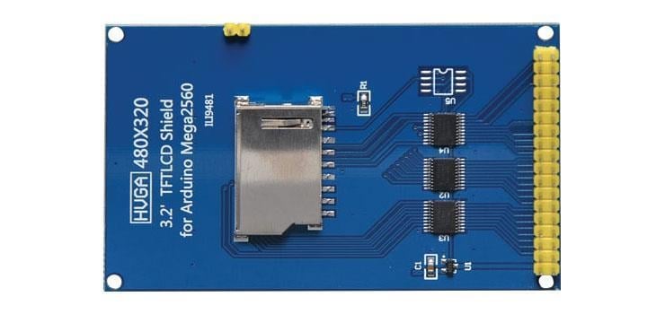3.2'' TFT LCD 480x320 Shield Arduino Mega 2560 Ekran