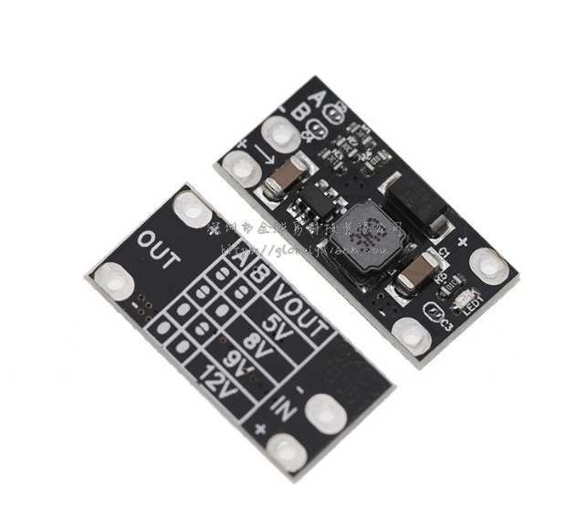 3.7V to 5V9V12V Li-Ion DC DC Yükseltici Modül