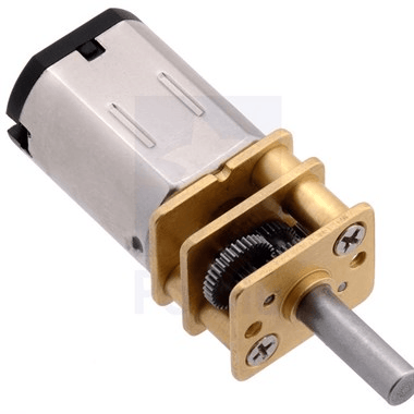 6V 200Rpm Yüksek Güçlü Redüktörlü Mikro Metal Motor