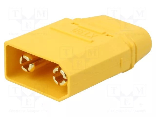Amass XT90H-M Erkek Lipo Batarya Güç Konnektör