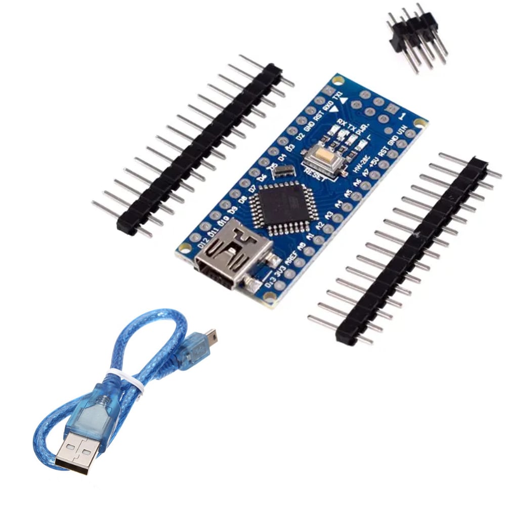 Arduino Nano Klon v3.0 - USB CH340 Çip (USB Kablo Hediye)