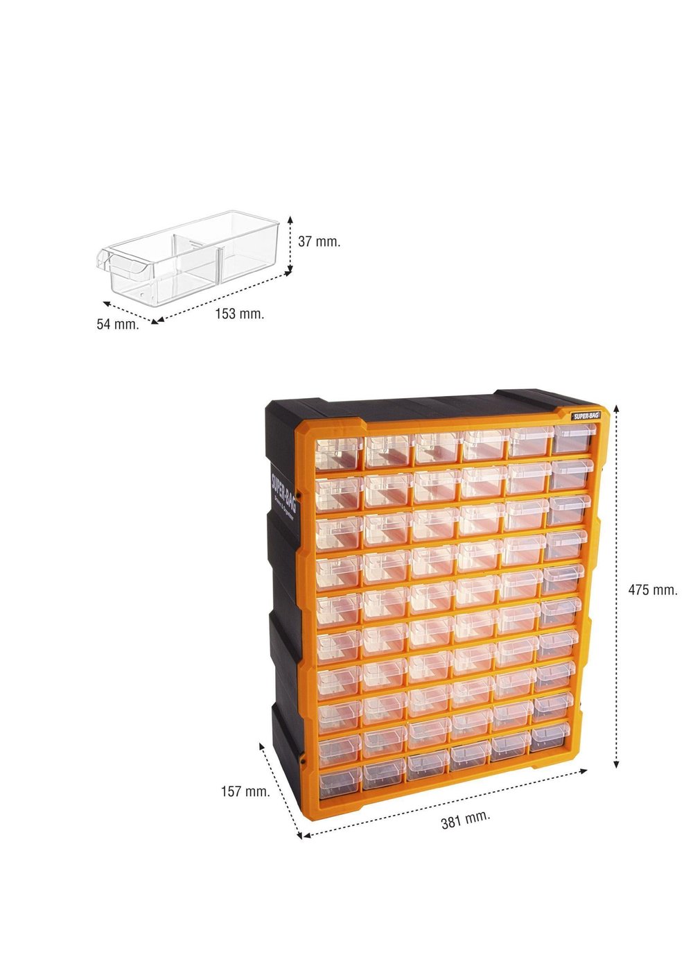 ASR-6000 60lı Büyük Monoblok Çekmece Seti