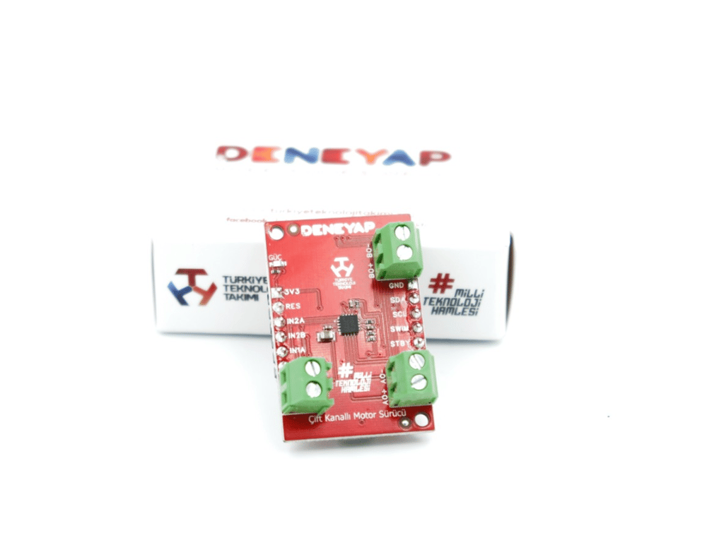 Deneyap Çift Kanallı Motor Sürücü