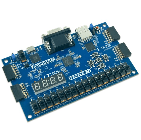 Digilent Basys 3 FPGA Geliştirme Kartı 