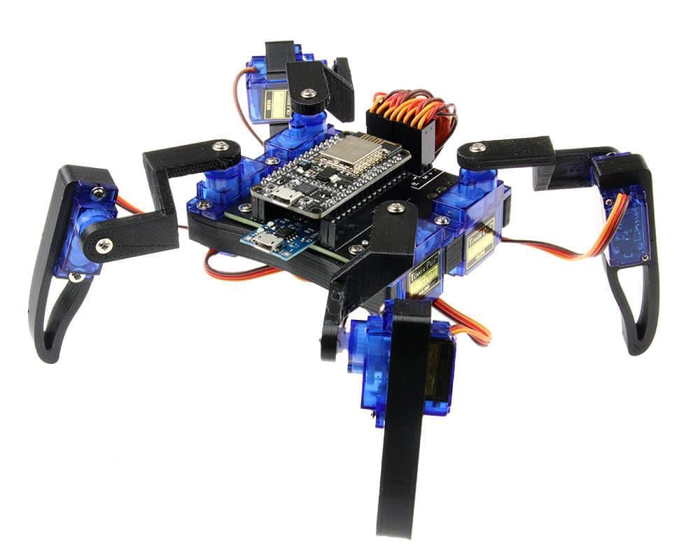 ESP32 Tabanlı Wifi Örümcek Robot (demonte)