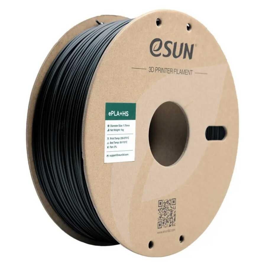 Esun Hyper Speed PLA+ Filament Siyah 1.75mm 1 kg