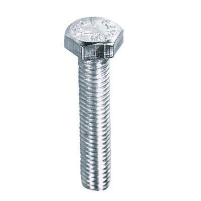 M5x45mm Civata Beyaz Altıköşe