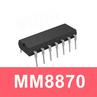 MM8870 DIP Entegre