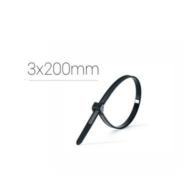 Plastik Kelepçe 3x200mm 100 Adet