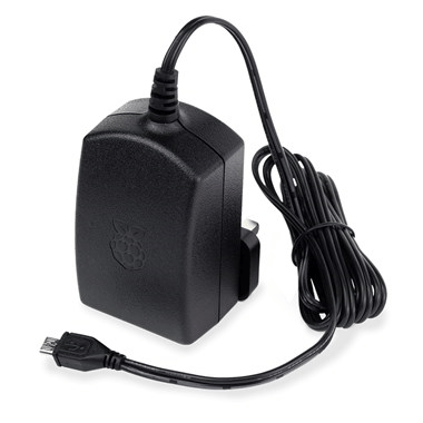 Raspberry Pi 3 Orjinal Adaptör 5v 2.5a - Siyah Renk