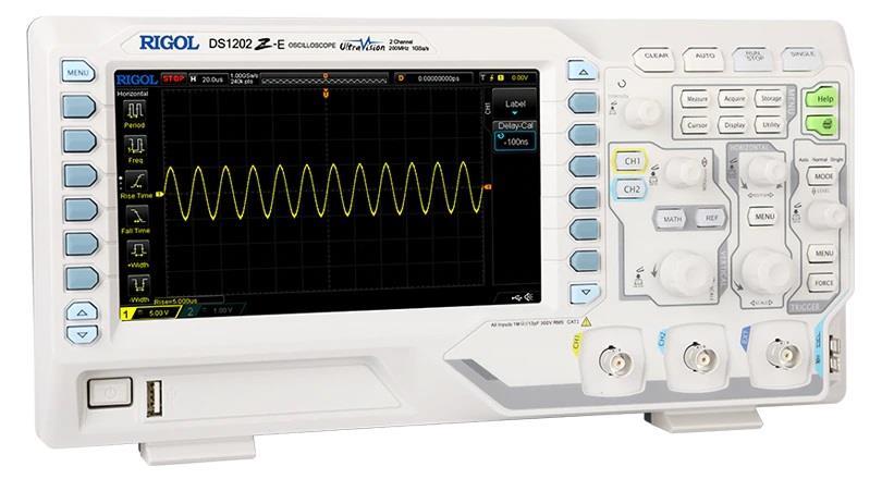 Rigol DS1202Z-E 200MHz 2 Kanallı 1GS/s Dijital Osiloskop
