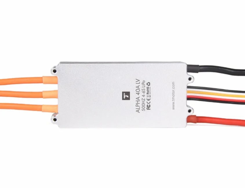 T-Motor ALPHA ESC 40 Amper 6S FOC Drone Motor Sürücüsü