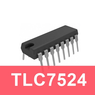 TLC7524 DIP Entegre