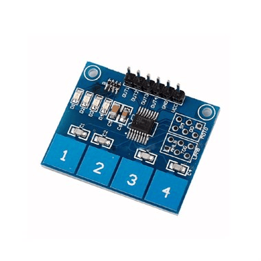 TTP224 4 Kanallı Dokunmatik Tuş Takımı Keypad