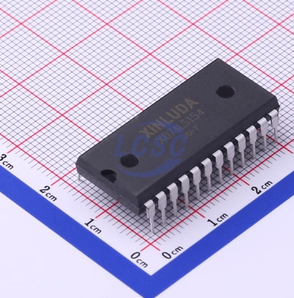 XD74LS154 DIP24 4/16 Demultiplexer Lojik Entegresi