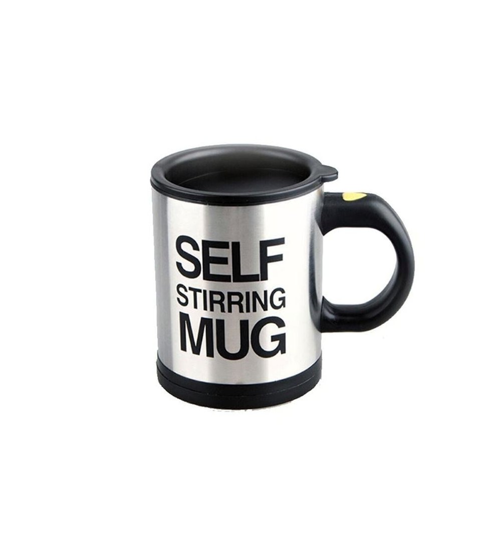 Kendi Kendini Karıştıran Mikser Kupa Termos Bardak; Self Stirring Mug 