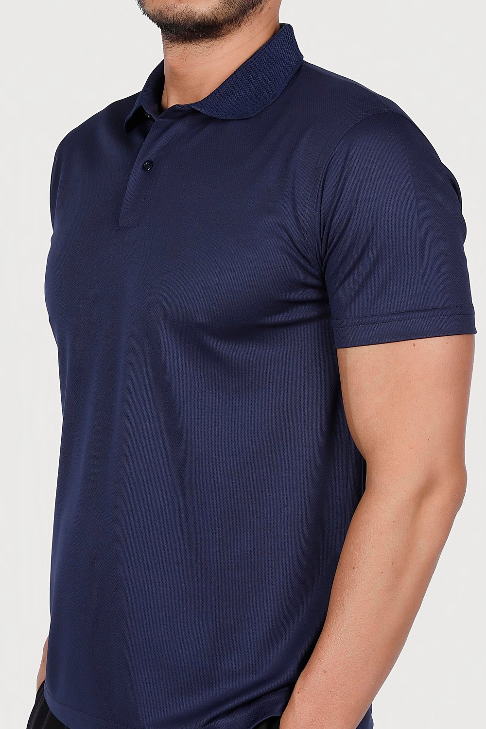 Lacivert Polo Yaka Dry Touch
