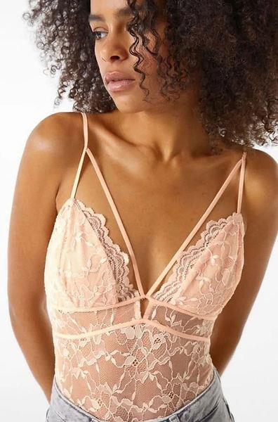 BRSHK ORJ PUDRA TRANSPARAN BODYSUIT