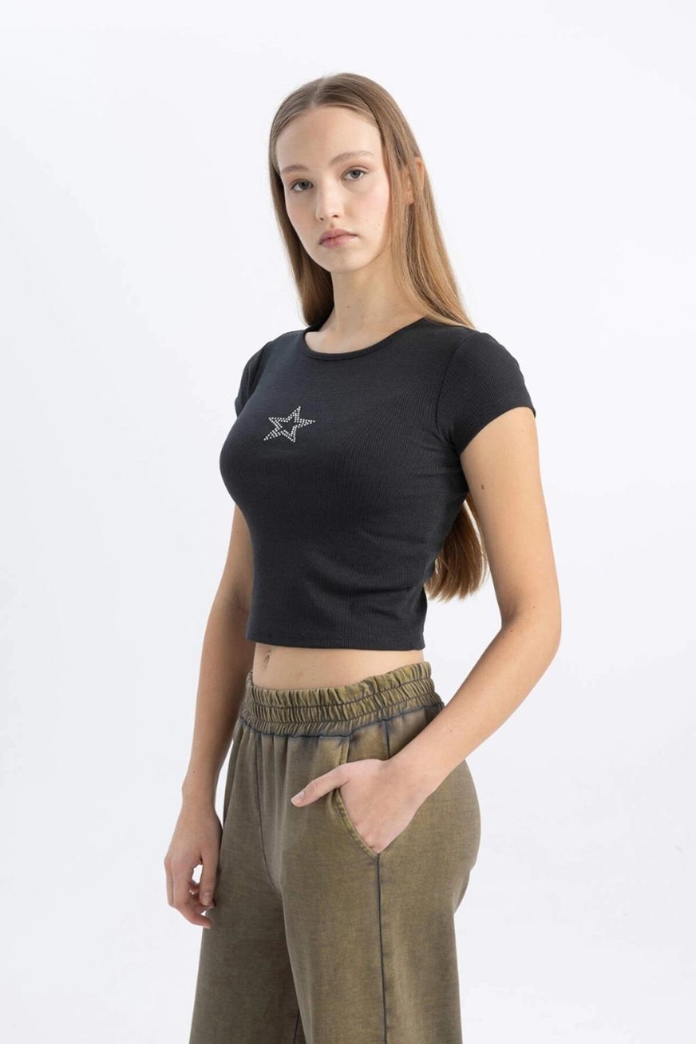 FÜME FİTİLLİ CROP BODY 