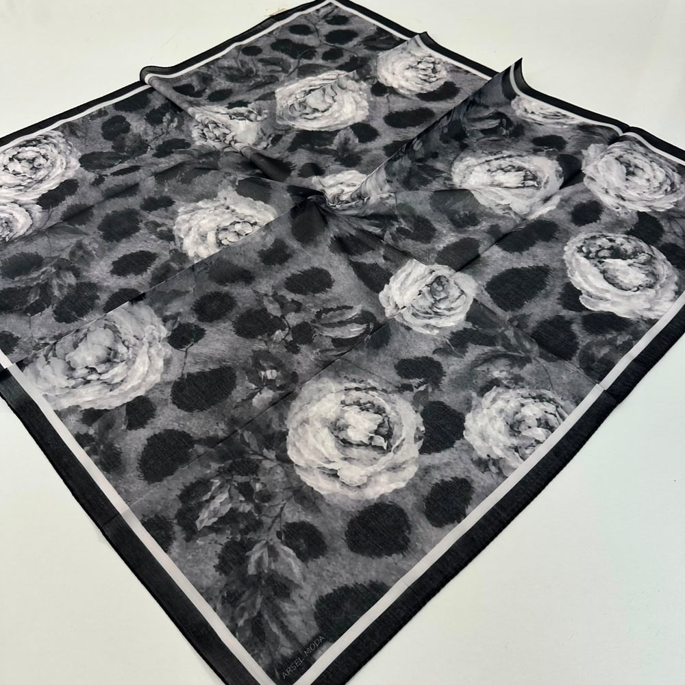 ARSEL MODA Soft Pamuklu Eşarp İtalyan Dikişli   LRB7301