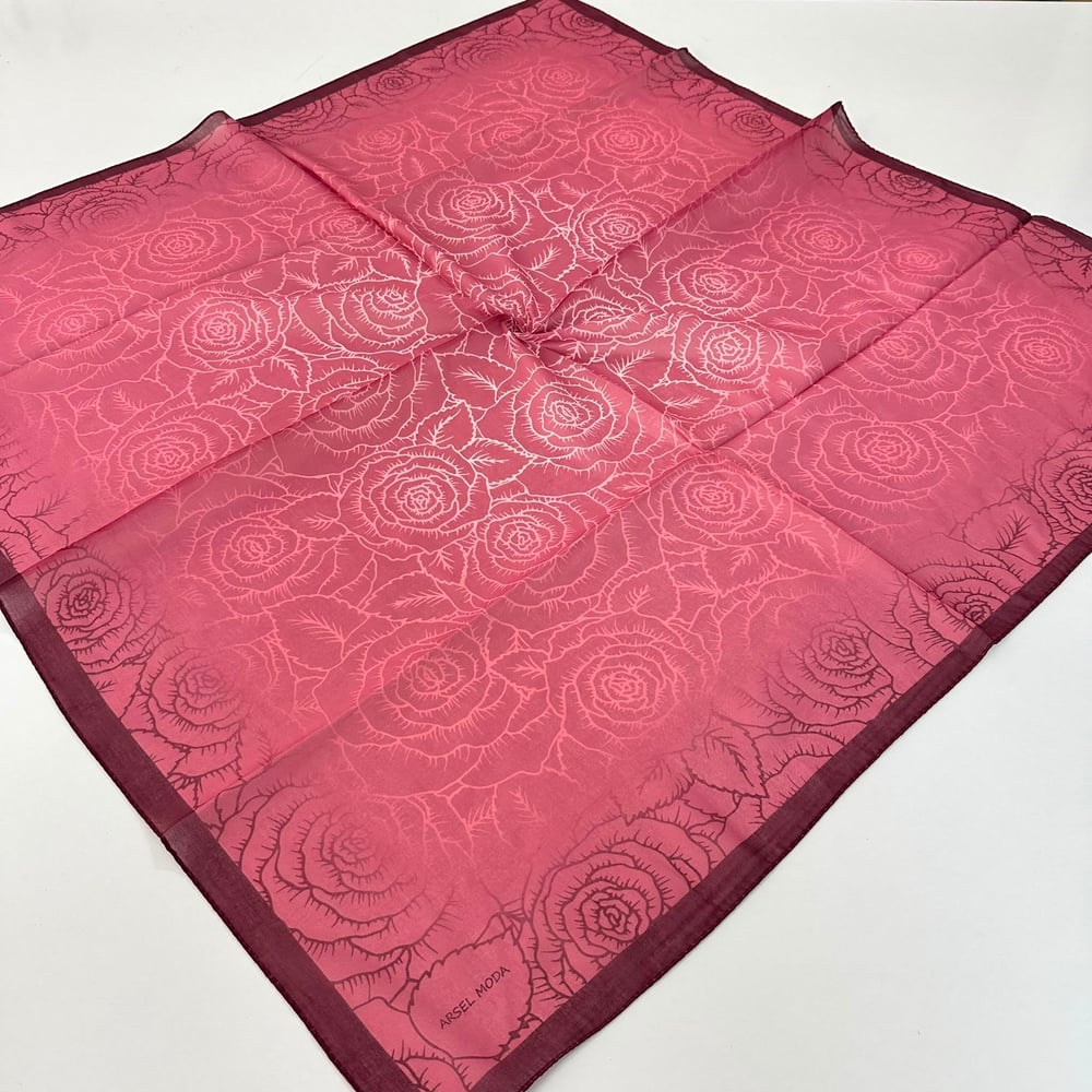 ARSEL MODA Soft Pamuklu Eşarp İtalyan Dikişli LRB7408