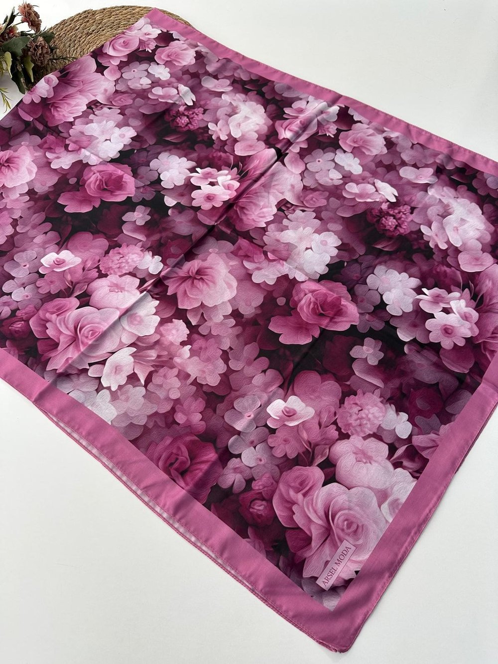 ARSEL MODA Soft Pamuklu Şal Çiçek Desen LBD2209